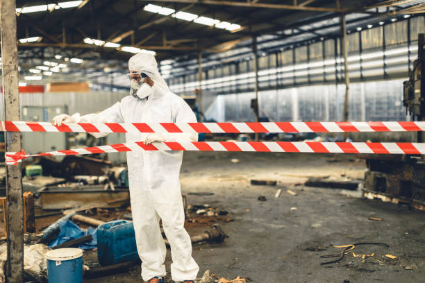 Professional Odor Removal technician working in Melbourne, AR